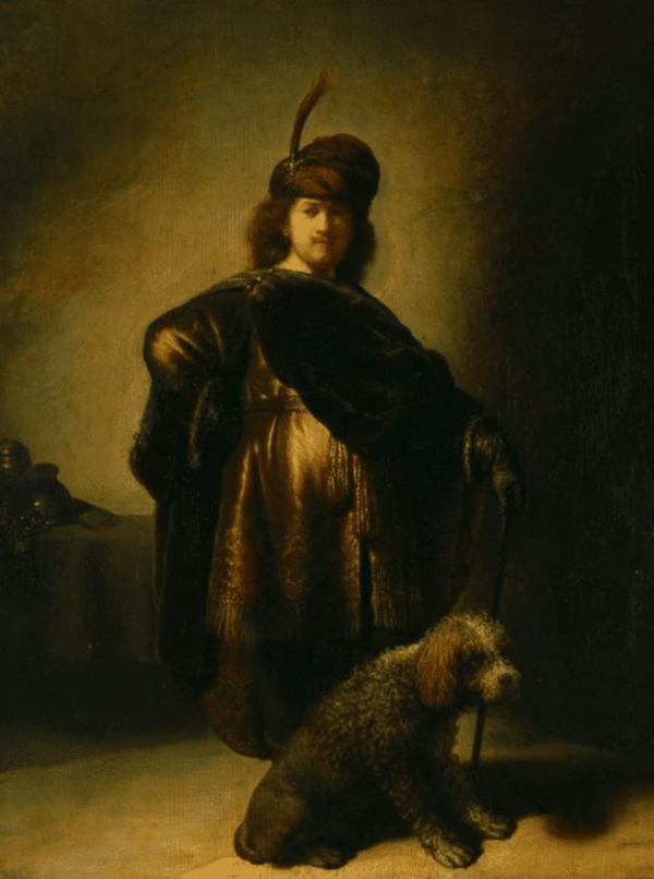 Autoportrait en costume oriental – Rembrandt van Rijn Rembrandt van Rijn 70x85