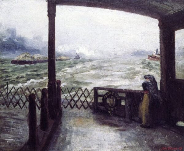 Sillage du Ferry – John Sloan John Sloan