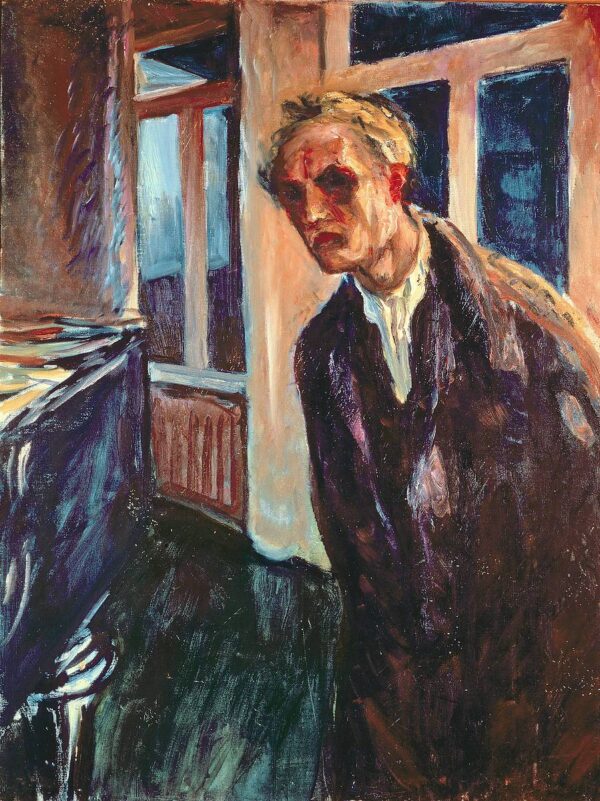 Vagabond de nuit : autoportrait – Edvard Munch Edvard Munch 70x85