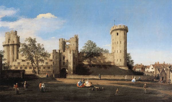 Château Warwick, façade Est – Giovanni Antonio Canal Giovanni Antonio Canal 120x70