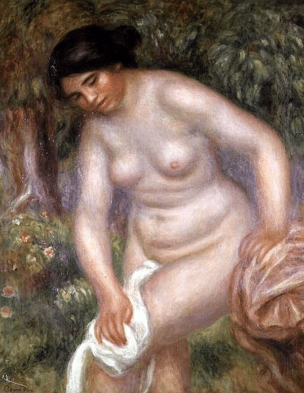 Baigneur se séchant – Pierre-Auguste Renoir Pierre-Auguste Renoir 70x85