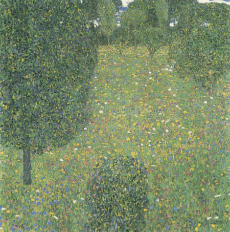 Jardin paysager (prairie en fleurs) – Gustav Klimt Gustav Klimt