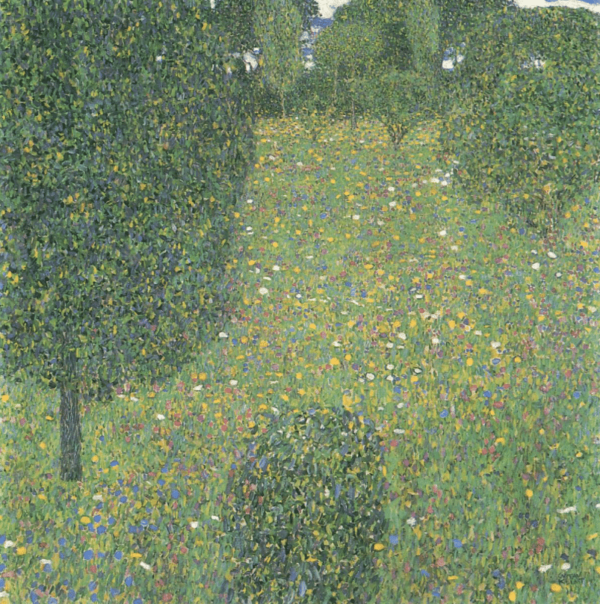 Jardin paysager (prairie en fleurs) – Gustav Klimt Gustav Klimt 70x70