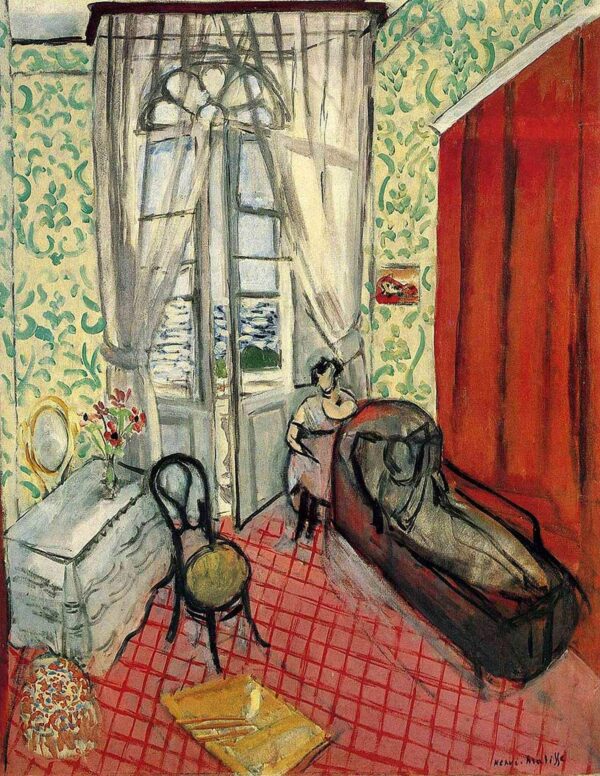 Deux femmes dans un intérieur – Matisse Henri Matisse 70x85