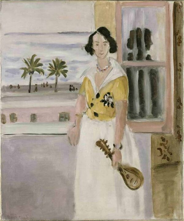 Femme avec une mandoline – Matisse Henri Matisse 70x85