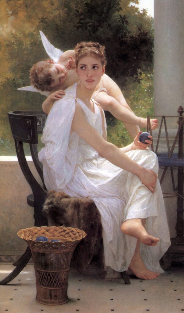 Le travail interrompu – William Bouguereau William Bouguereau 70x120