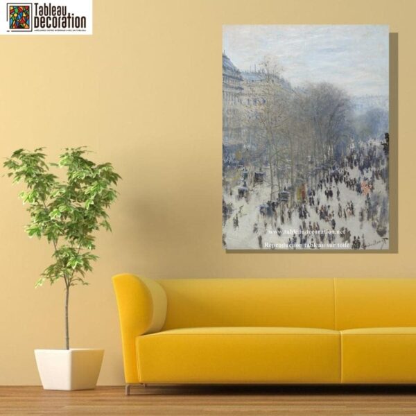 Boulevard des Capucines – Tableau Monet Claude Monet 70x85 5