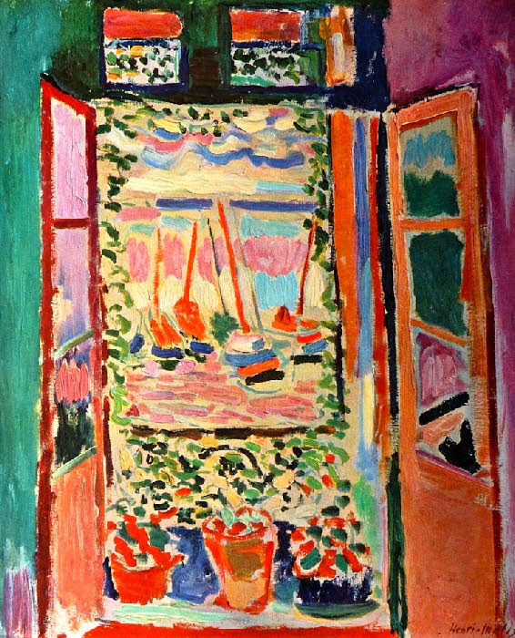 Fenêtre ouverte – Matisse Henri Matisse 70x85