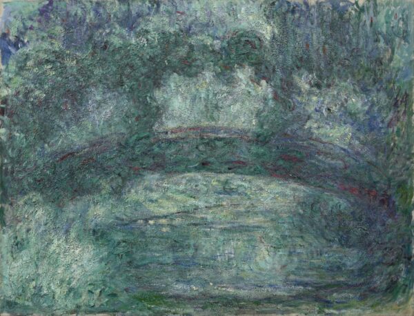 Le pont japonais,1919 – Claude Monet Claude Monet 85x75