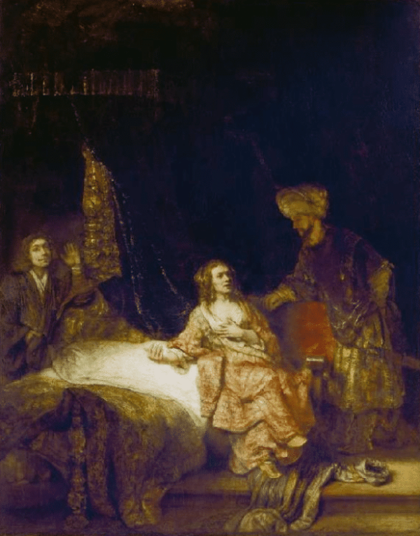 Joseph et la femme de Potiphar – Rembrandt van Rijn Rembrandt van Rijn 70x85