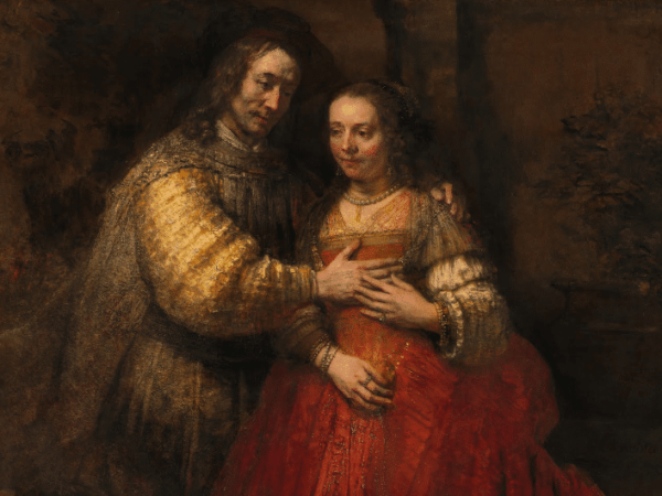 La Fiancée juive – Rembrandt van Rijn Rembrandt van Rijn 85x75