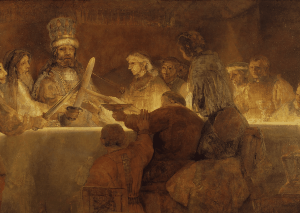 La conjuration de Claudius Civilis – Rembrandt van Rijn Rembrandt van Rijn 105x70