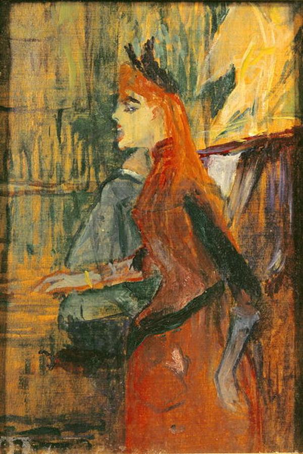 La leçon de chant – Toulouse Lautrec Henri de Toulouse-Lautrec 70x105