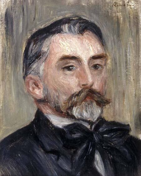 Portrait de Stéphane Mallarme – Pierre-Auguste Renoir Pierre-Auguste Renoir