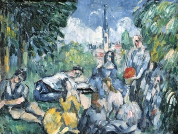 Le Déjeuner sur l’herbe, 1876-77 – Paul Cézanne Paul Cézanne 85x75