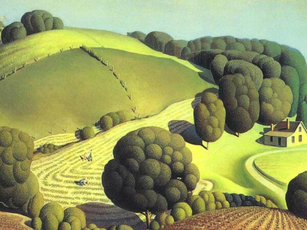 Le jeune maïs, 1931 – Grant Wood Grant Wood 85x75