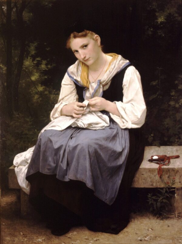 Jeune travailleur – William Bouguereau William Bouguereau 70x85