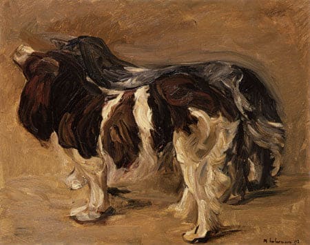 Deux Spaniel – Max Liebermann Max Liebermann 85x75