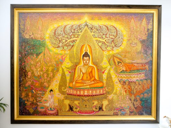 La Vie de Bouddha – Siwakorn | 240 x 180 cm La Galerie d'art en ligne art gallery 10