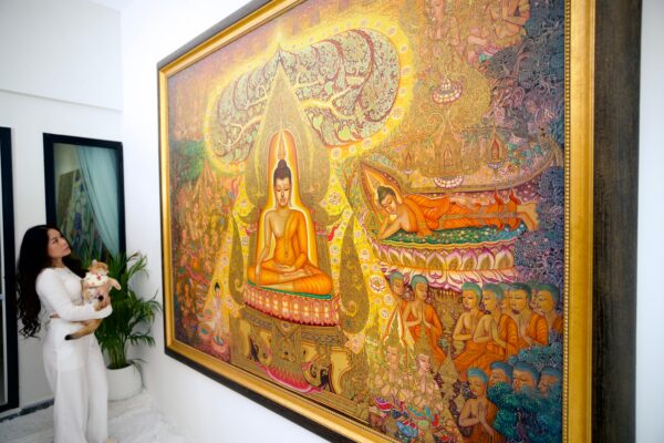 La Vie de Bouddha – Siwakorn | 240 x 180 cm La Galerie d'art en ligne art gallery 7