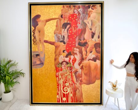 La Médecine – Un chef-d’œuvre réimaginé de Gustav Klimt par Master Apollon | 180 x 270 cm La Galerie d'art en ligne art gallery