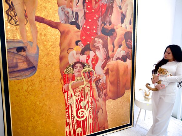 La Médecine – Un chef-d’œuvre réimaginé de Gustav Klimt par Master Apollon | 180 x 270 cm La Galerie d'art en ligne art gallery 11