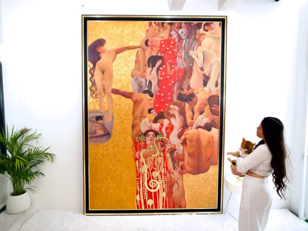 La Médecine – Un chef-d’œuvre réimaginé de Gustav Klimt par Master Apollon | 180 x 270 cm La Galerie d'art en ligne art gallery 5