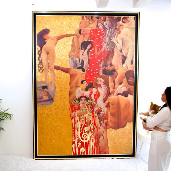 La Médecine – Un chef-d’œuvre réimaginé de Gustav Klimt par Master Apollon | 180 x 270 cm La Galerie d'art en ligne art gallery 2