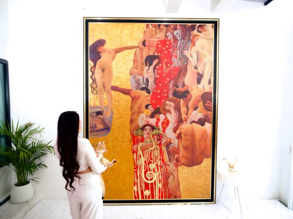 La Médecine – Un chef-d’œuvre réimaginé de Gustav Klimt par Master Apollon | 180 x 270 cm La Galerie d'art en ligne art gallery 6