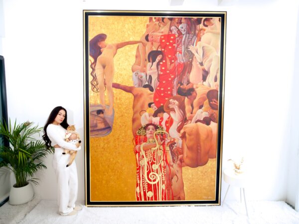 La Médecine – Un chef-d’œuvre réimaginé de Gustav Klimt par Master Apollon | 180 x 270 cm La Galerie d'art en ligne art gallery 8