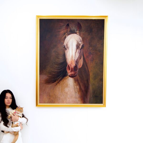 Cheval – Somchai | 100 x 130 cm La Galerie d'art en ligne art gallery