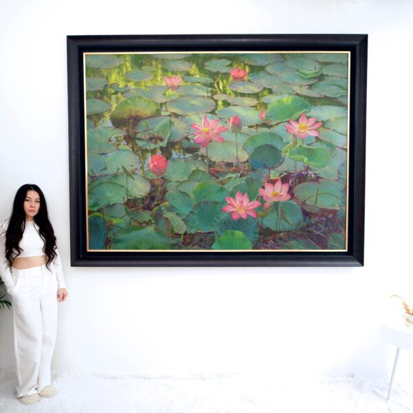 Nénuphars – Somchai | 200 x 150 cm La Galerie d'art en ligne art gallery