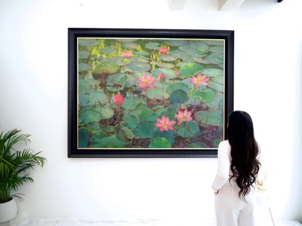 Nénuphars – Somchai | 200 x 150 cm La Galerie d'art en ligne art gallery 5