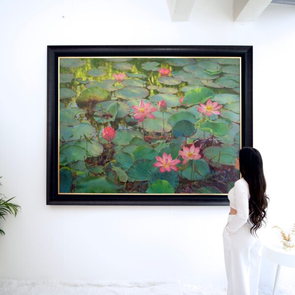 Nénuphars – Somchai | 200 x 150 cm La Galerie d'art en ligne art gallery 7