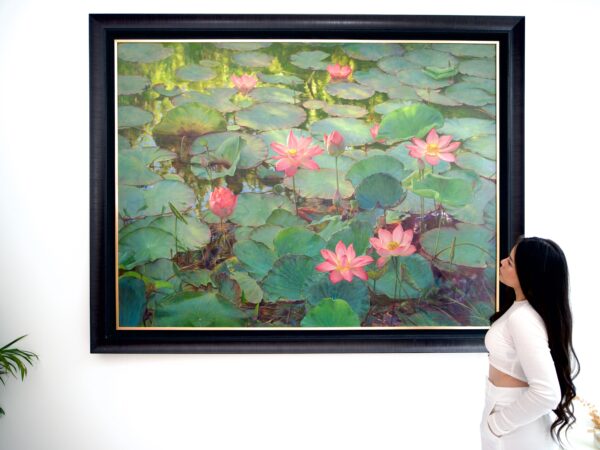 Nénuphars – Somchai | 200 x 150 cm La Galerie d'art en ligne art gallery 10