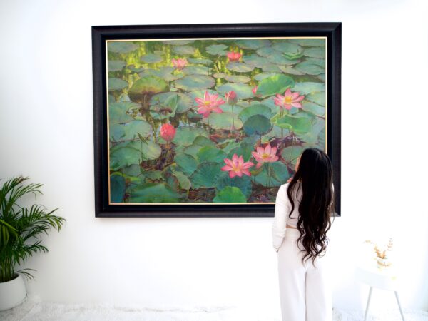 Nénuphars – Somchai | 200 x 150 cm La Galerie d'art en ligne art gallery 11