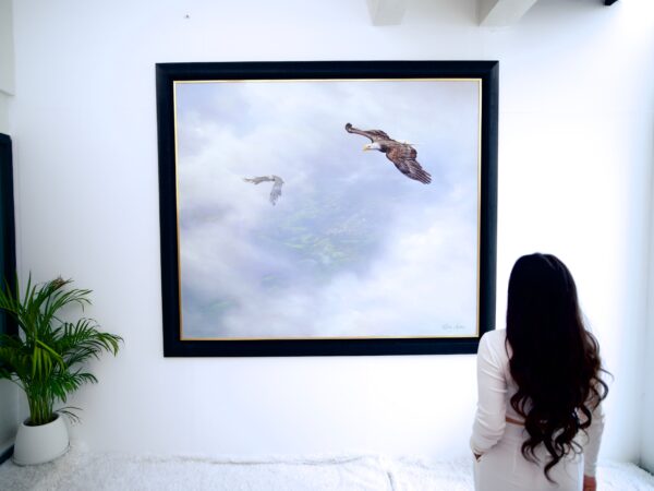 Aigles en Vol – Issaret | 200 x 170 cm La Galerie d'art en ligne art gallery 5