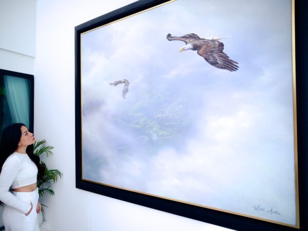 Aigles en Vol – Issaret | 200 x 170 cm La Galerie d'art en ligne art gallery 6