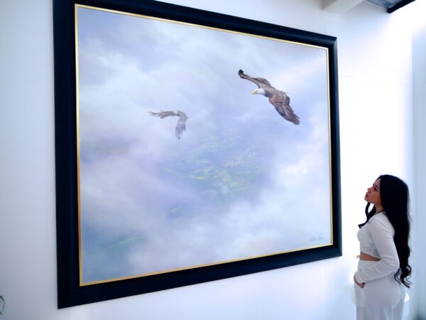 Aigles en Vol – Issaret | 200 x 170 cm La Galerie d'art en ligne art gallery 7