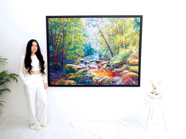 La belle forêt – Kanchana | 160 x 120 cm La Galerie d'art en ligne art gallery 3