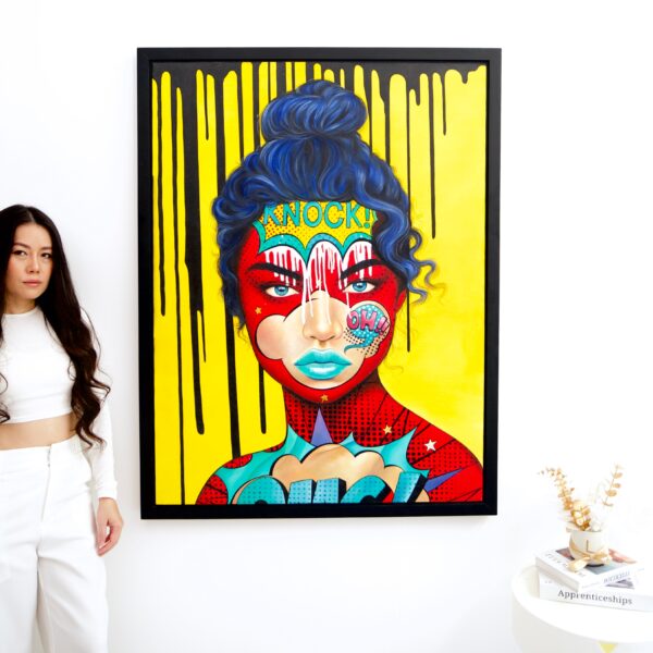 Knock ! Pop Art – Banlay | 90 X 120 cm La Galerie d'art en ligne art gallery 2