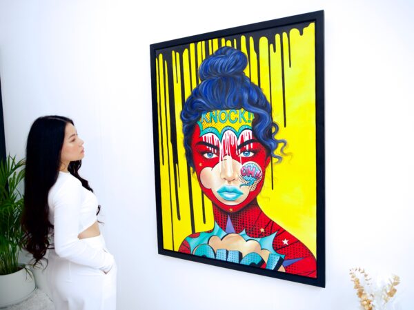 Knock ! Pop Art – Banlay | 90 X 120 cm La Galerie d'art en ligne art gallery 5