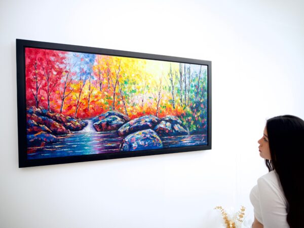 Forêt colorée – Wachirawit | 120 x 60 cm La Galerie d'art en ligne art gallery 6