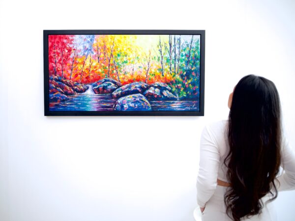 Forêt colorée – Wachirawit | 120 x 60 cm La Galerie d'art en ligne art gallery 7