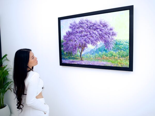 L’Arbre Violet – Chaloemkiat | 90 x 60 cm La Galerie d'art en ligne art gallery 5