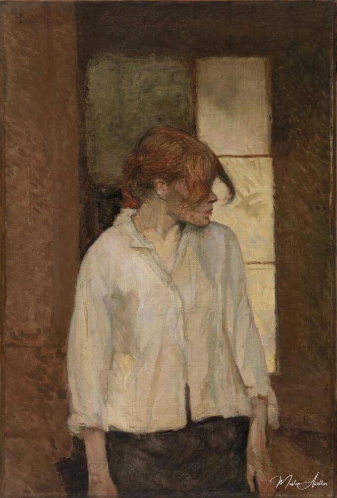 À Montrouge rosa la rouge – Toulouse Lautrec Henri de Toulouse-Lautrec 2