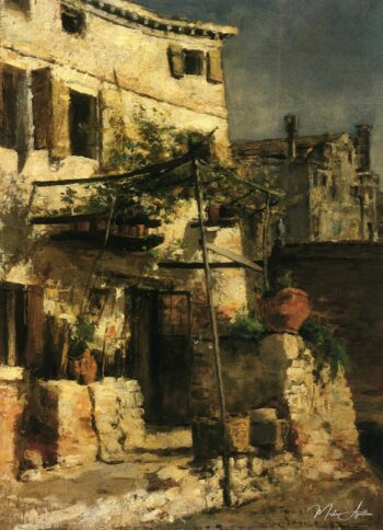 A Venetian Scene – John Henry Twachtman John Henry Twachtman