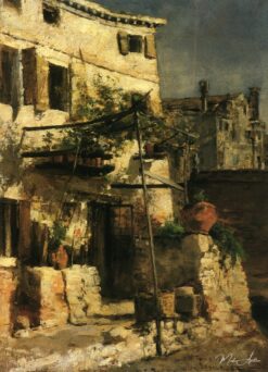 A Venetian Scene – John Henry Twachtman John Henry Twachtman