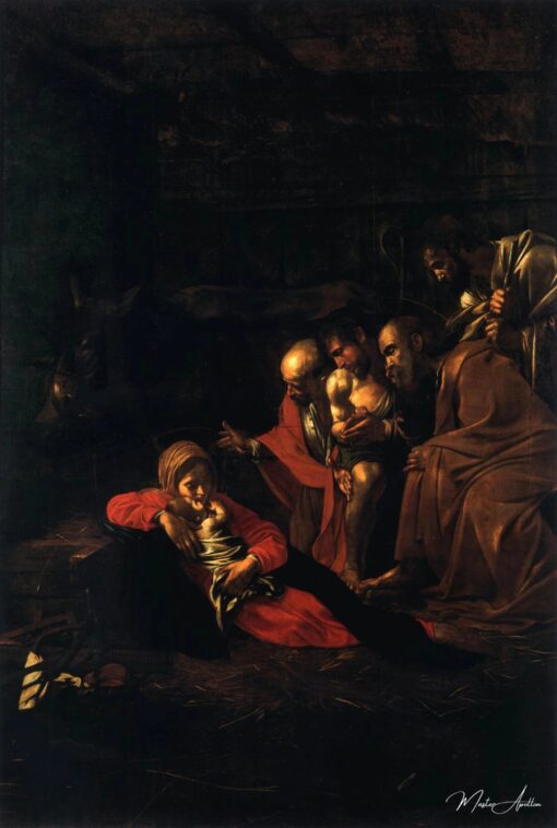 Adoration des bergers – Caravage Le Caravage 2