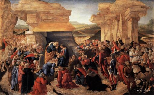 Adoration des Mages (endommagé) – Sandro Botticelli Sandro Botticelli 2